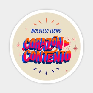 Corazon Contento Magnet